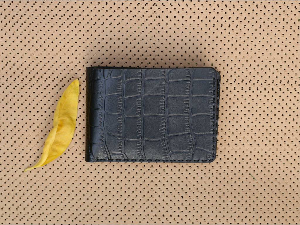 Slim Croc - Bifold Mini Wallet #0016 - Le Mesh