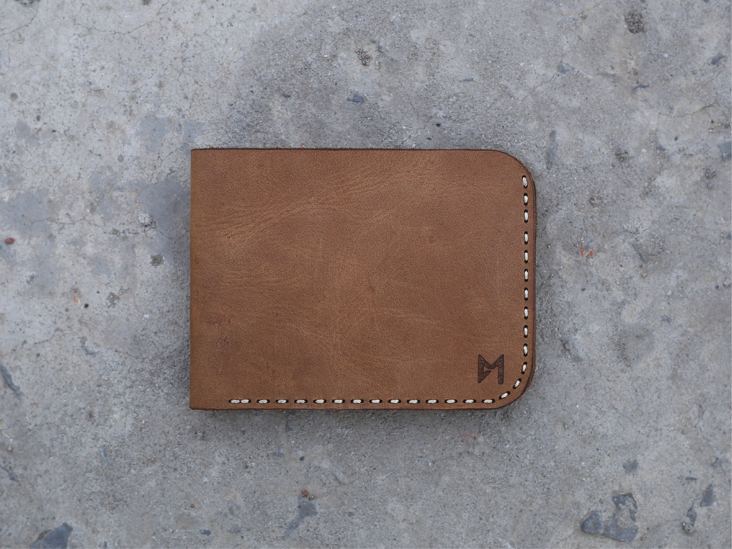 Crazy Horse light - Bifold Wallet # 00062 - Le Mesh