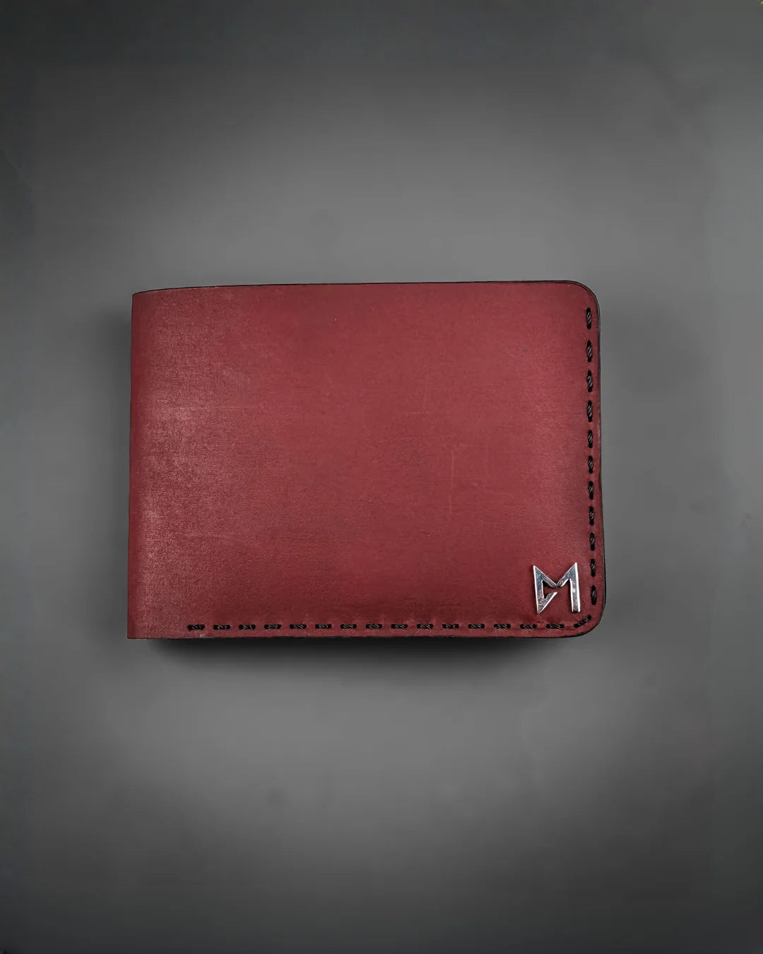 Crazy Red Leather Wallet