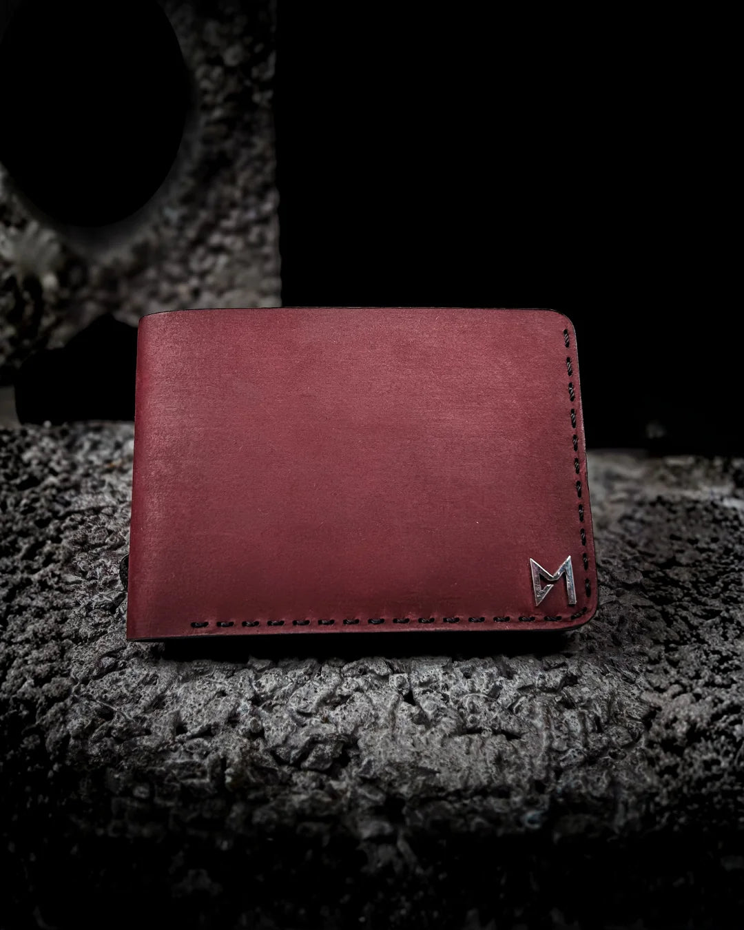 Crazy Red Leather Wallet