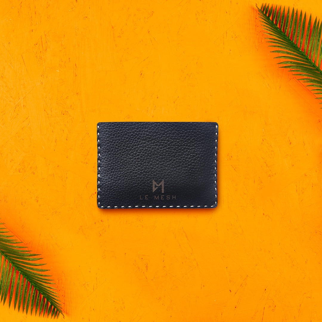 Grey Python Smart Card Holder - Le Mesh