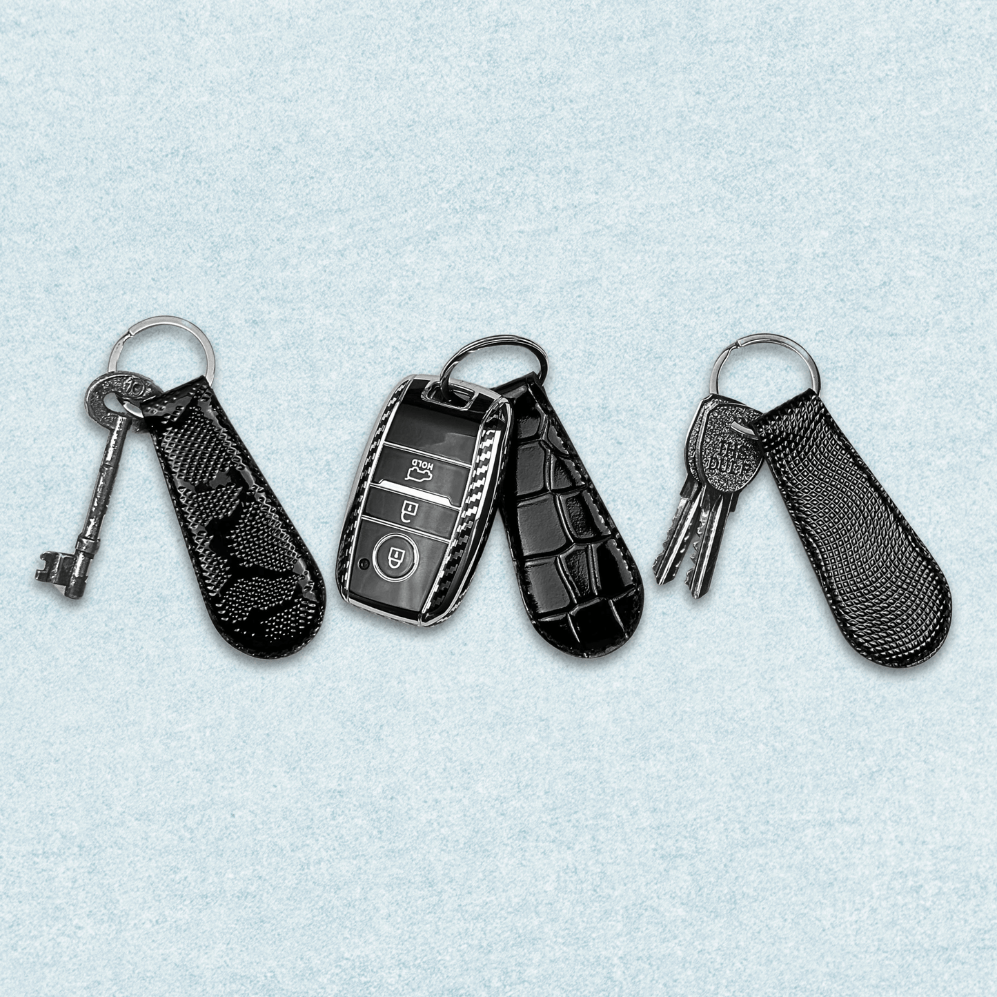 Dark python keychain - Le Mesh