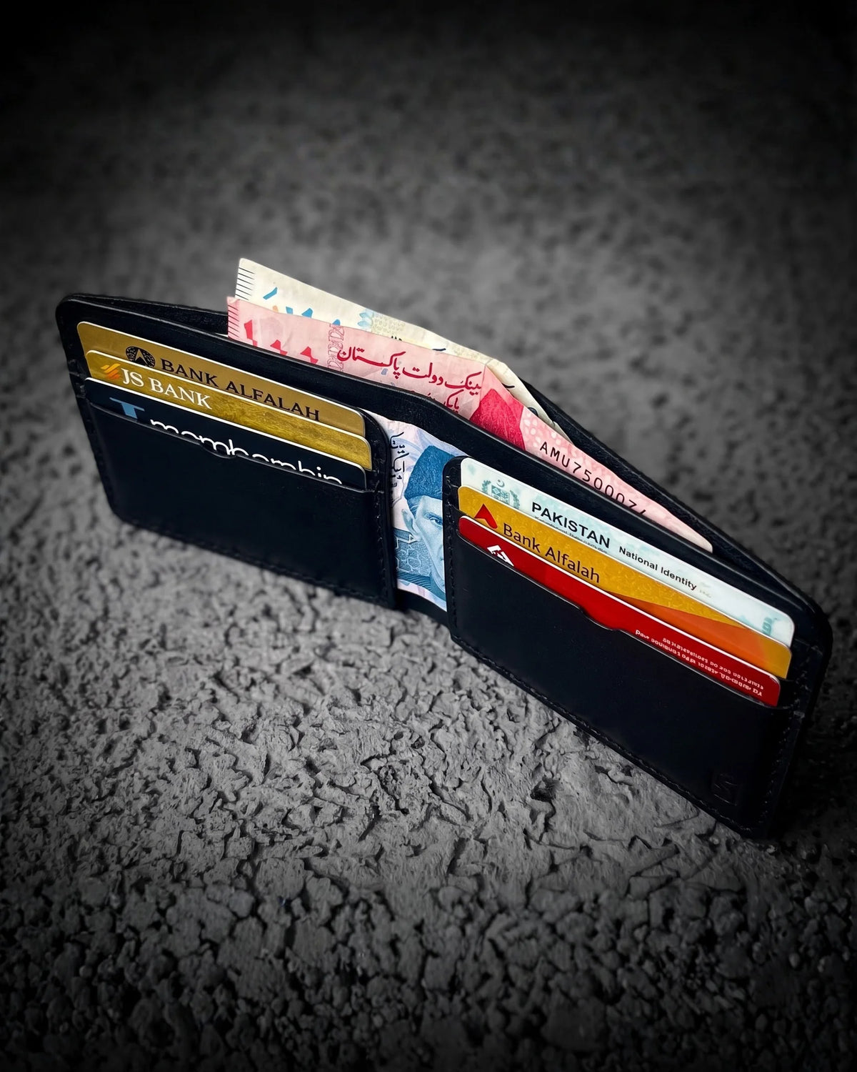 Crazy Red Leather Wallet