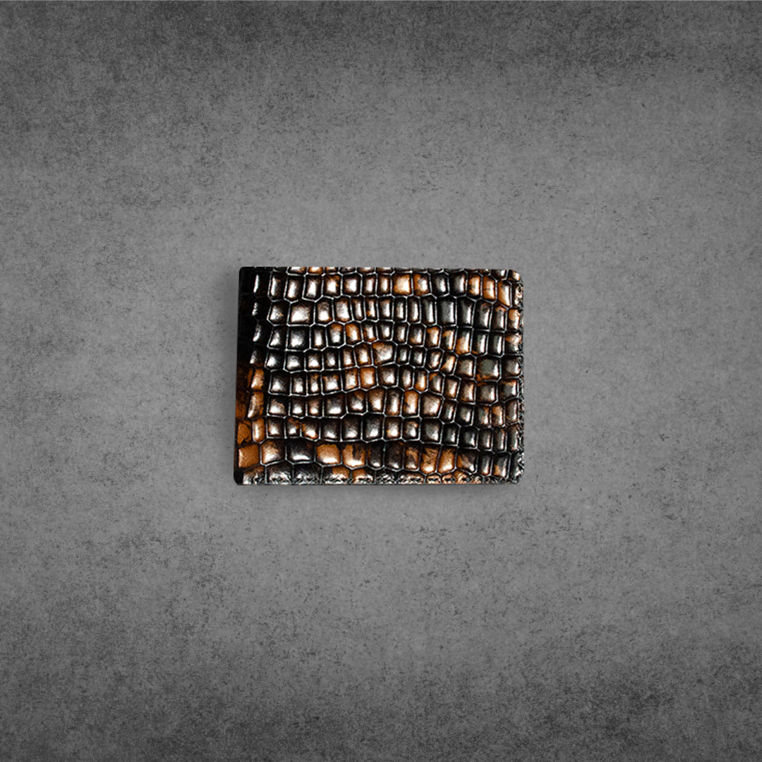 Glossy Tiger mini wallet - Le Mesh