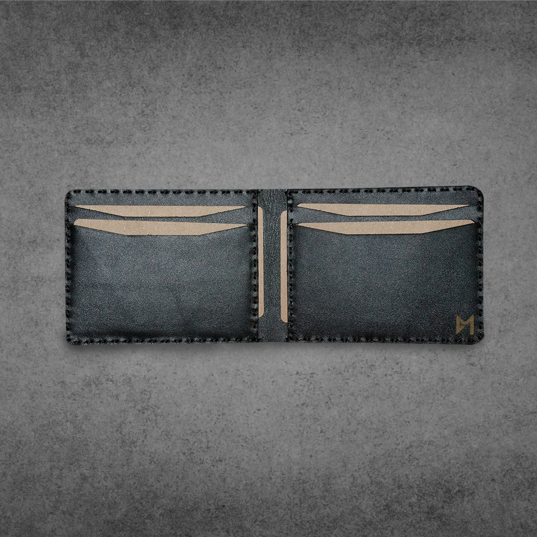 Brown mini snake Bifold wallet #0087 - Le Mesh