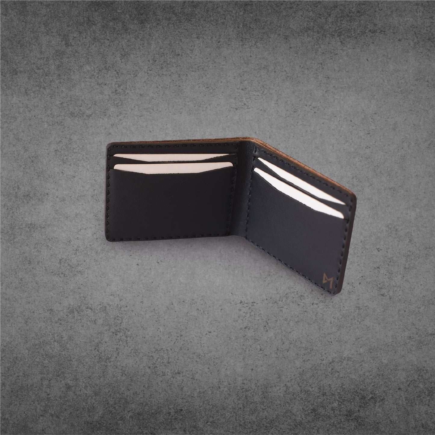 Brown mini snake Bifold wallet #0087 - Le Mesh