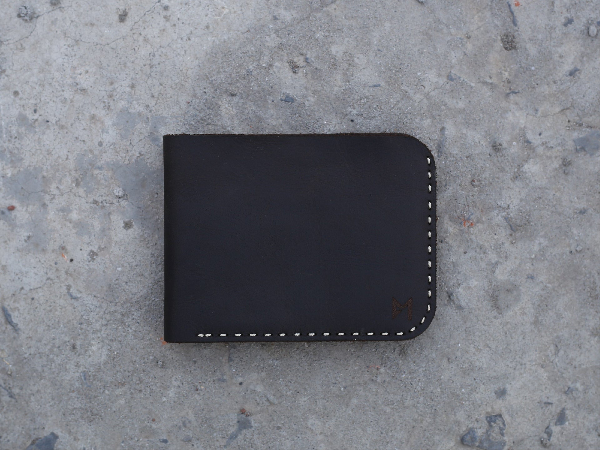 Crazy Horse Black - Bifold Wallet  #0061