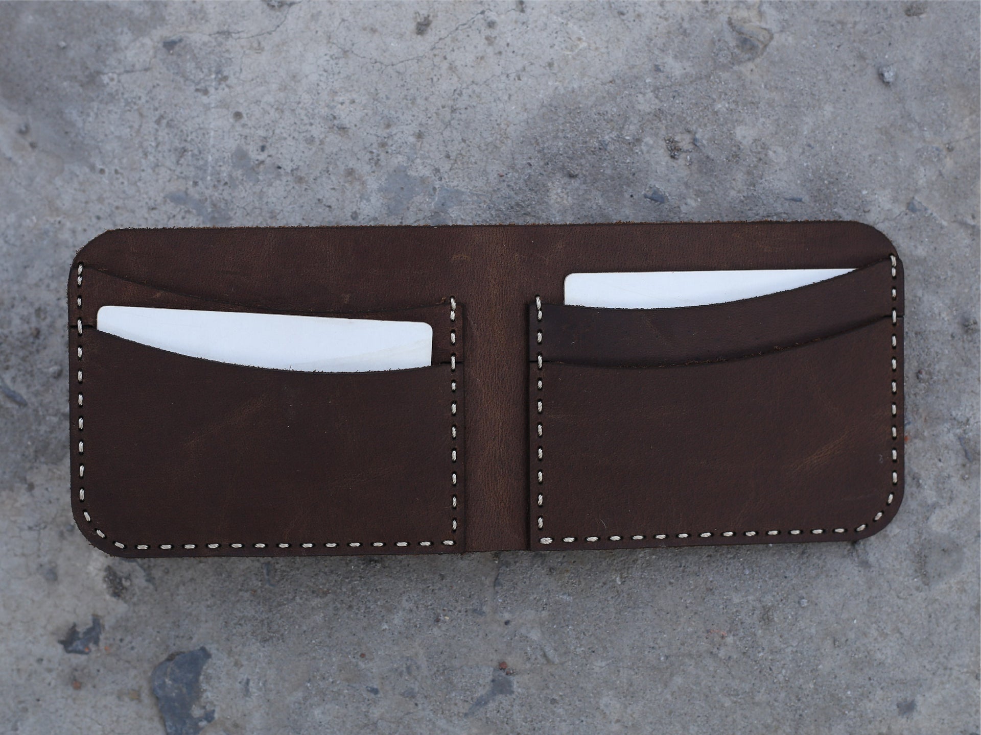 Crazy Horse Dark -  Bifold Wallet # 00063