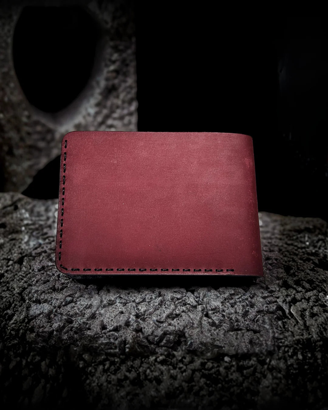 Crazy Red Leather Wallet