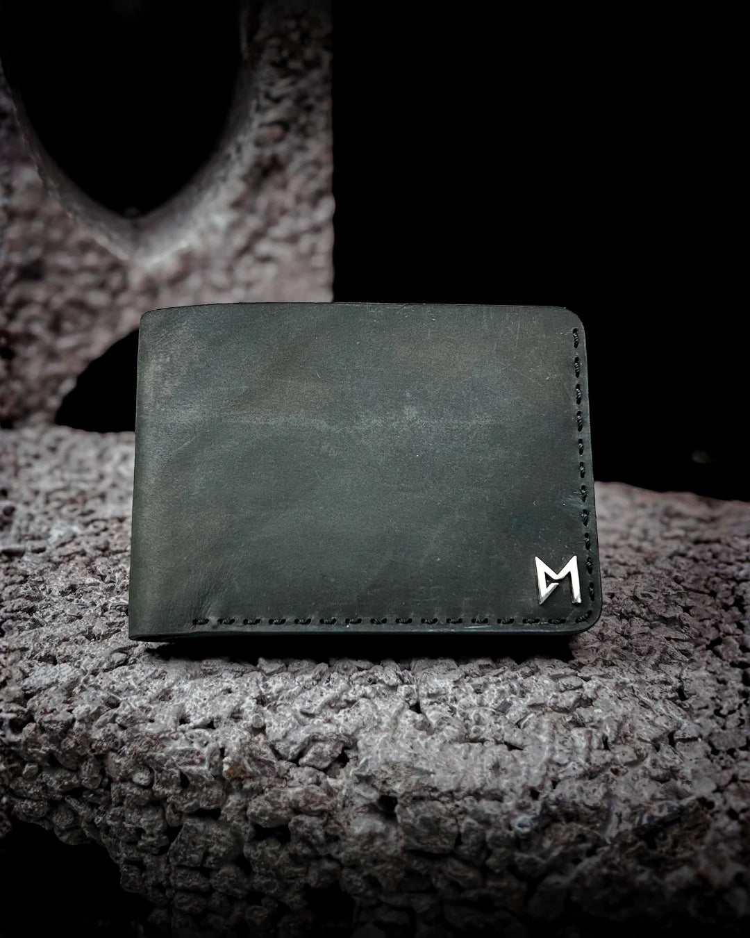 Crazy Green Leather Wallet