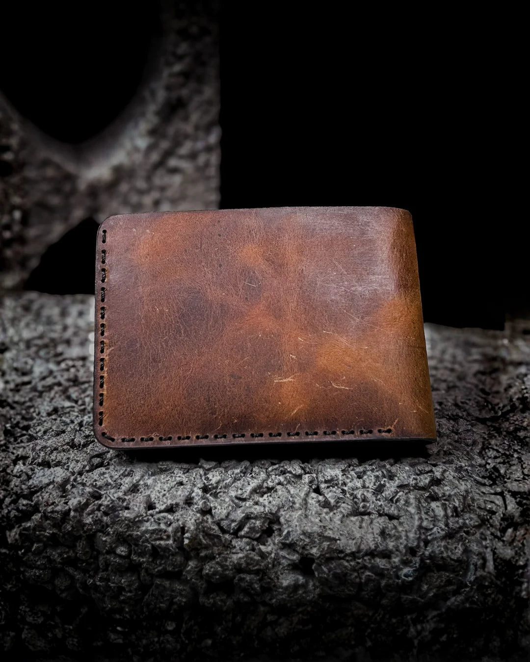 Crazy Espresso Leather Wallet