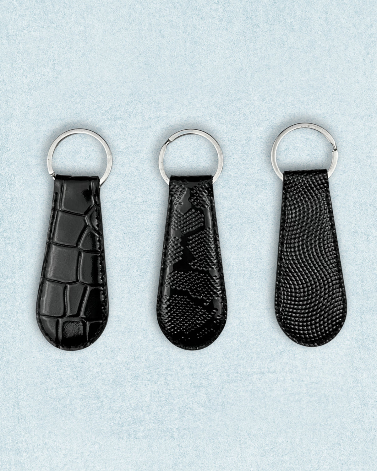 Mesh Keychain Dark python keychain