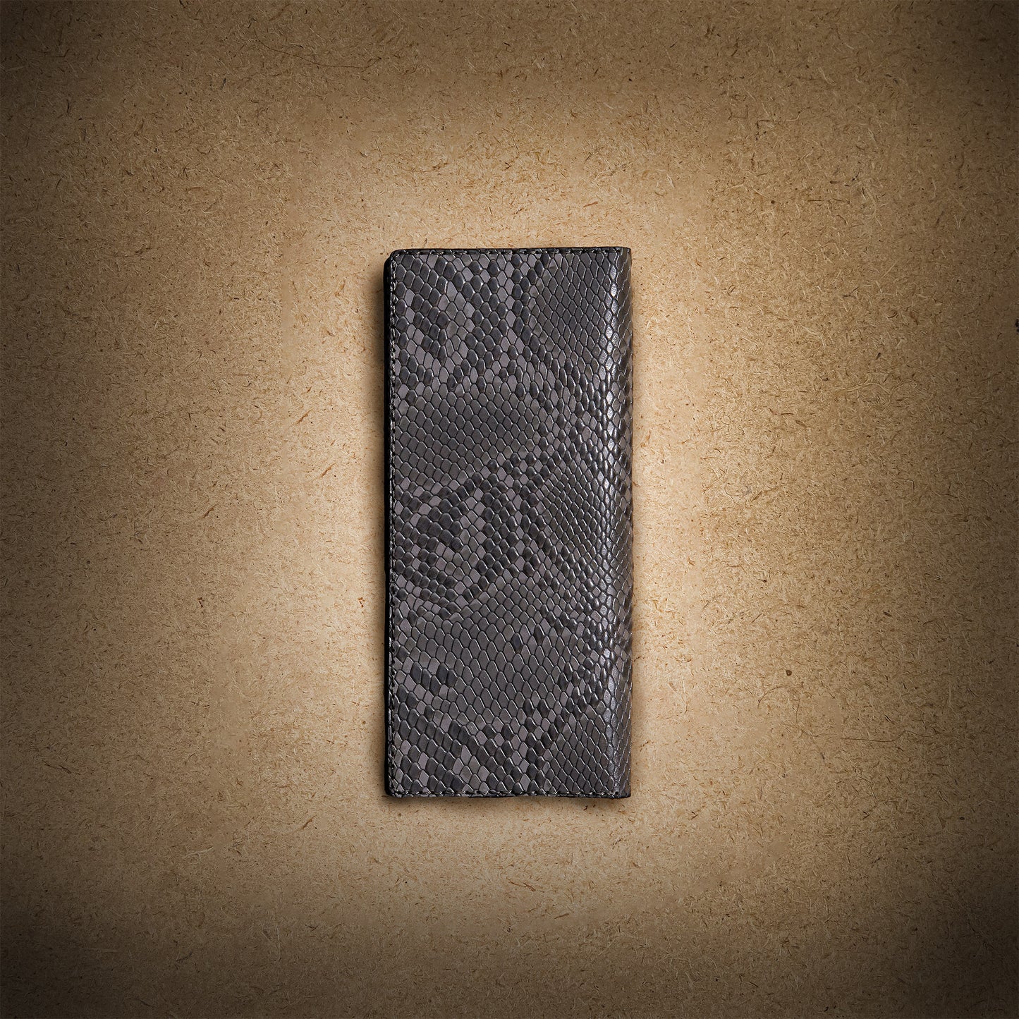 Grey Python Long wallet  #0120 - Le Mesh