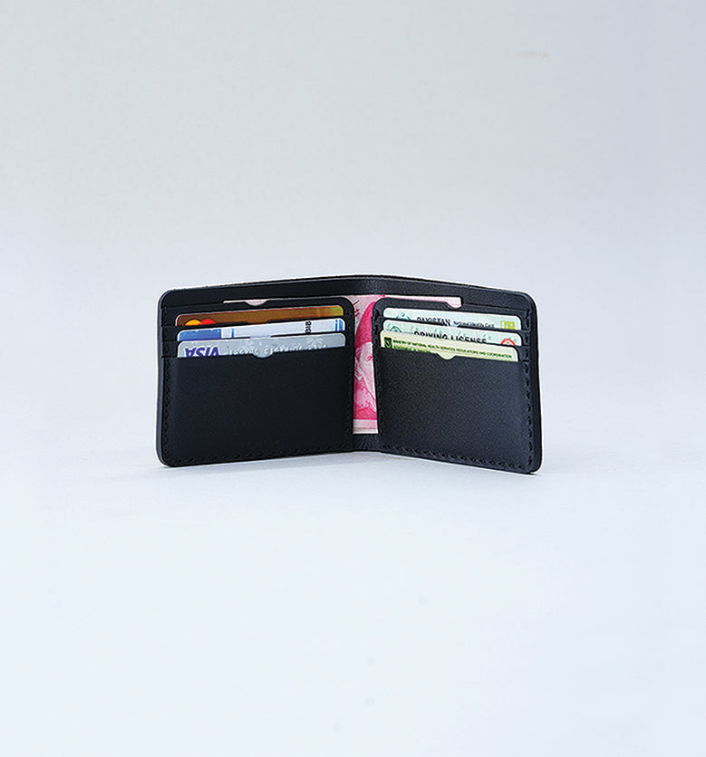 Patent Wine Leather Wallet