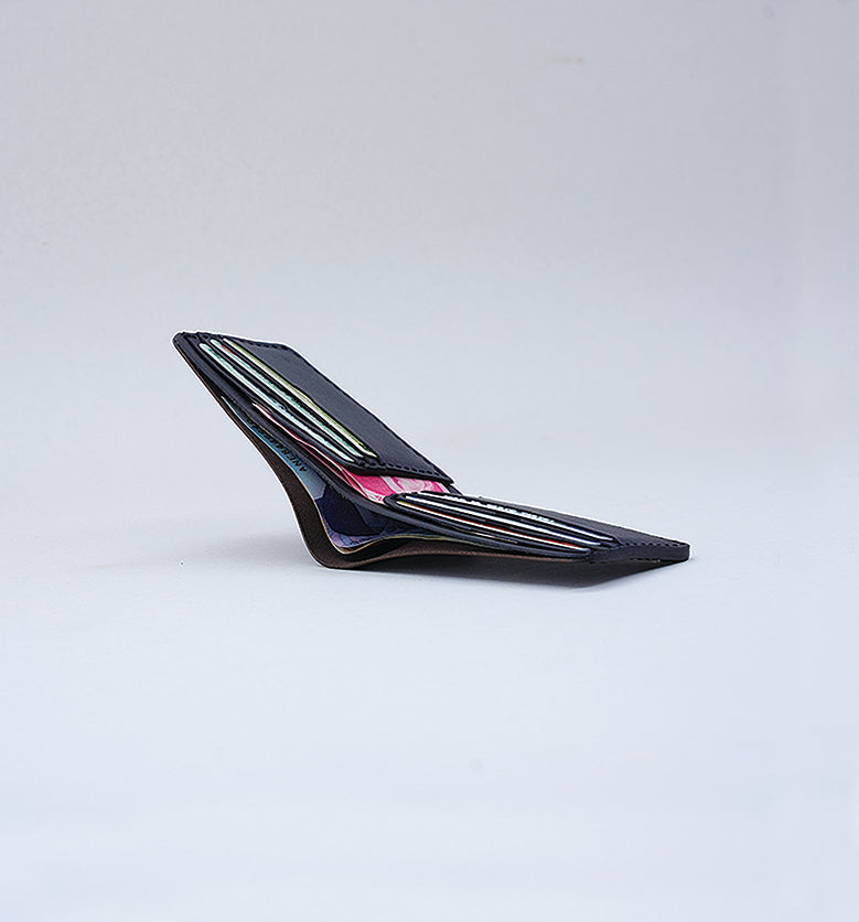 Patent Wine Leather Wallet