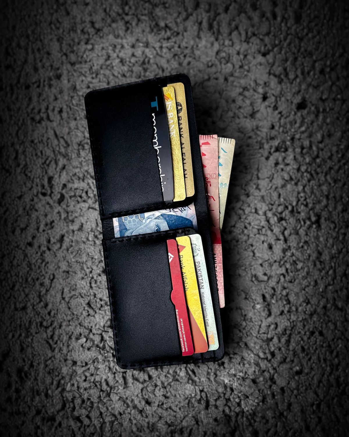 Crazy Espresso Leather Wallet