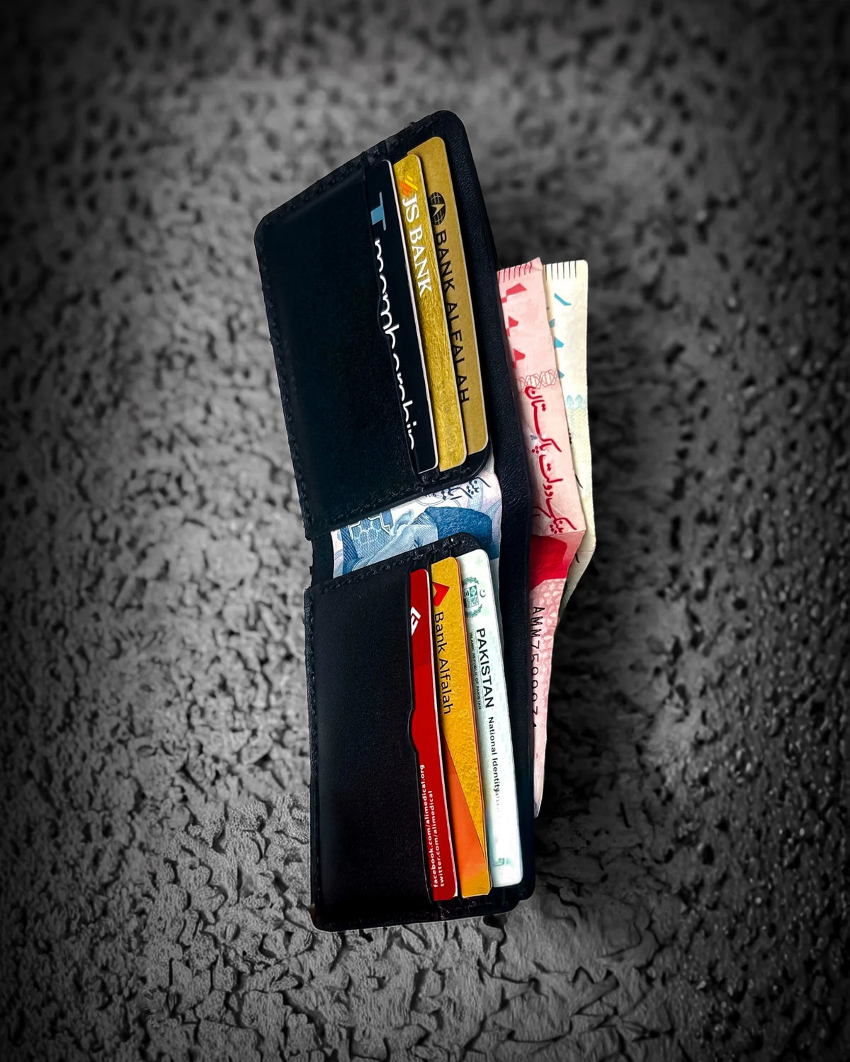 Crazy Espresso Leather Wallet