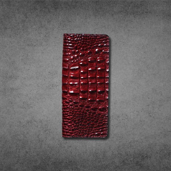 RED CROC Premium Long Wallet #0078